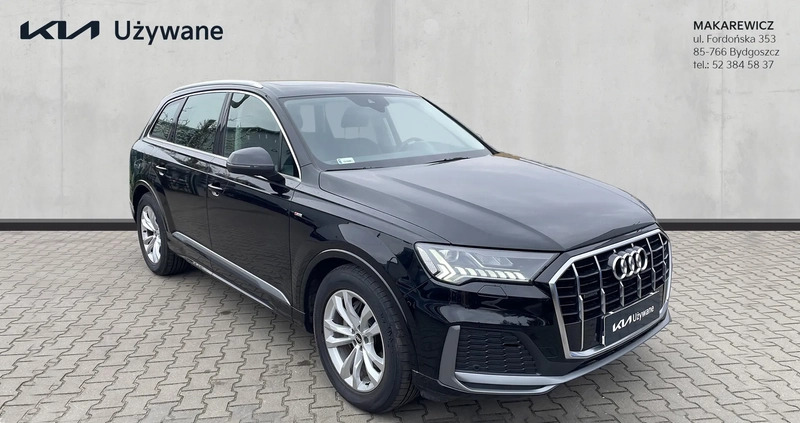 Audi Q7 cena 279000 przebieg: 55900, rok produkcji 2021 z Bydgoszcz małe 529